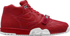 Кроссовки Nike Fragment Design x Air Trainer 1 Mid SP Gym Red, красный