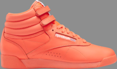 Кроссовки wmns freestyle hi orange flare Reebok, апельсин