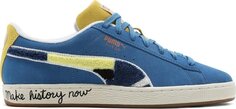 Кроссовки Puma Black Fives x Suede Classic Star Sapphire, синий