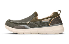 Кроссовки Skechers Lifestyle Shoes Men Low-top Olive Green, зеленый
