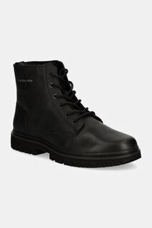 Высокие туфли EVA Mid LACEUP BOOT LTH Calvin Klein Jeans, черный