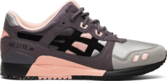 Кроссовки woei x gel lyte 3 apricot Asics, серый