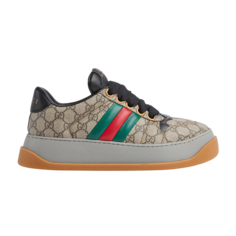 Кроссовки Gucci Screener Sneaker, коричневый