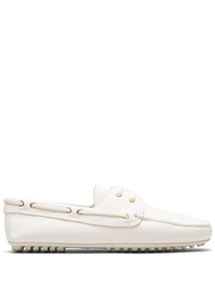 Car Shoe лоферы Deer на шнуровке, белый