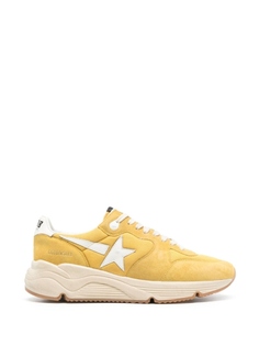 Замшевые Super-Star Кроссовки Golden Goose, желтый