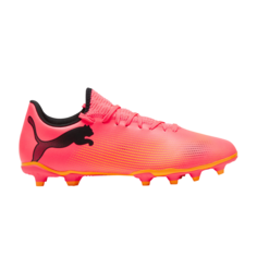 Кроссовки Puma Future 7 Play FG AG, розовый