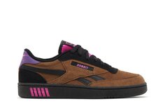 Кроссовки Reebok Marvel x Classic Leather, коричневый