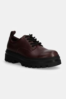 LUGGED DERBY SHOE LTH кожаные туфли Calvin Klein Jeans, бордовый