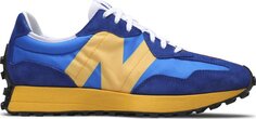 Кроссовки New Balance 327 Marine Blue Orange, синий
