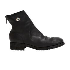 Ботинки Undercover Guidi x Undercover Back Zip Ankle Boot, черный