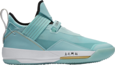 Кроссовки Air Jordan 33 SE Guo Ailun PE, бирюзовый
