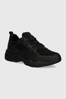 Кроссовки RETRO TENNIS LOW LACEUP MTL Calvin Klein Jeans, черный