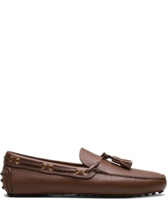 Car Shoe мокасины с кисточками, коричневый
