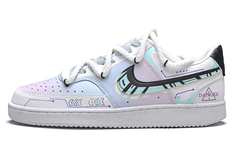 Кроссовки Nike Court Vision 1 Skateboarding Shoes Men Low-top Blue/Purple, белый