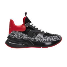 Кроссовки Alexander McQueen Oversized Runner, черный