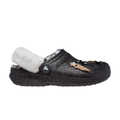 Кроссовки Crocs Classic Lined Clog, черный