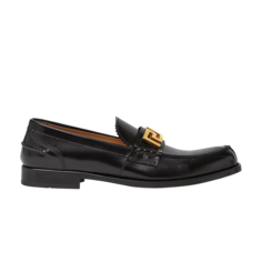 Лоферы Versace Greca Loafer, черный