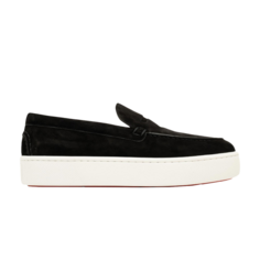 Кроссовки Christian Louboutin Paqueboat Flat, черный