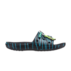 Кроссовки Crocs Ron English x Classic Slide, черный