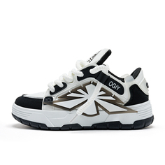 Кроссовки Slazenger Skateboarding Shoes Men Low-top, белый/черный