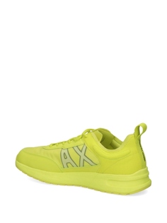 Armani Exchange кроссовки с логотипом, желтый