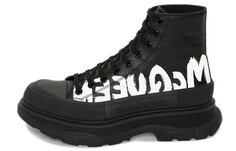 Мужские ботинки Alexander McQueen Tread Slick Martin, черный/белый