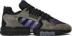 Кроссовки Adidas Packer x Consortium ZX Torsion Mega Violet, коричневый
