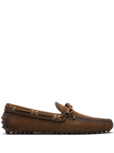Car Shoe топсайдеры с бантом, коричневый