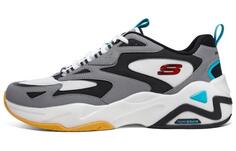 D"LITES HYPER BURST Кроссовки для мужчин с низким верхом Серо-красно-желтые Skechers
