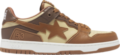 Кроссовки Sk8 Sta #5 Brown, коричневый Bape