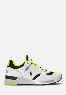 Кроссовки низкие TRACKSTER 200 TOP Polo Ralph Lauren, цвет white/black/yellow