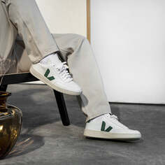 Кроссовки V-12 Leather Veja, белый
