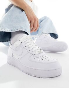 Nike – Air Force 1 07 – Белые кроссовки