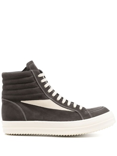 Rick Owens высокие кеды Vintage, серый