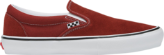 Кроссовки Skate Slip-On Brick, красный Vans