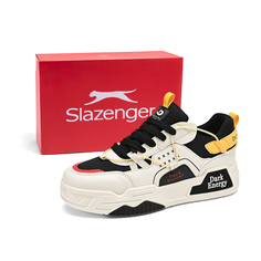 Кроссовки Slazenger Skateboarding Shoes Men Low-top, бежевый/черный