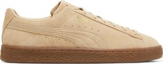 Кроссовки Puma Suede Pebble Gum, кремовый