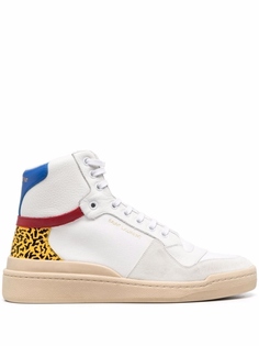 Кроссовки SL-24 на шнуровке Saint Laurent, белый