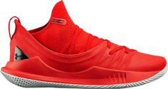 Кроссовки Under Armour Curry 5 Fired Up, красный
