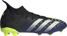 Бутсы Adidas Predator Freak.2 FG Demonskin - Black, черный