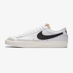 Кроссовки Nike Blazer Low 77 Vintage White Black, белый