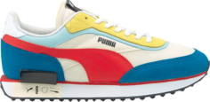 Кроссовки Puma Future Rider Icons - Marshmallow Star Sapphire, кремовый