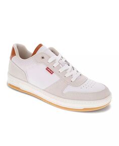 Мужские кроссовки Drive Low Top 2 на шнуровке из искусственной кожи Levis, мультиколор