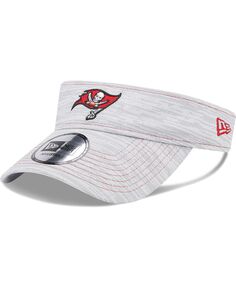 Мужские серые кроссовки Tampa Bay Buccaneers с регулируемым козырьком New Era