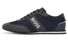 Обувь для образа жизни Мужская низкая темно-синяя Hugo Boss