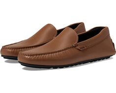 Лоферы BOSS Noel Smooth Leather Moccasins, песочный
