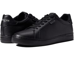 Кроссовки COACH Lowline Leather Low Top, черный
