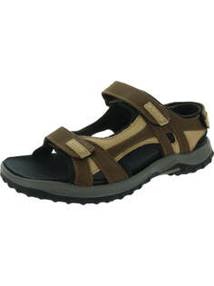 Мужские сандалии Warren в рыбацкой сетке Drew, цвет Brown/Tan Combo