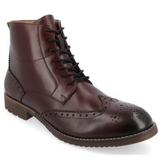 Мужские ботинки Edison Wingtip Thomas & Vine, бордовый