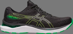 Кроссовки gel cumulus 24 black lime zest Asics, черный